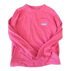Vineyard Vines | Boys Pocket Lacrosse Long Sleeve Shirt | 7
